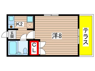 ハイム山喜の物件間取画像